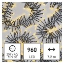 EMOS D4BW08 LED Weihnachtslichterkette integrierte LED-Quelle | 2700K