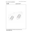 Lucide L099390231 Spot-Deckenleuchte CLUBS GU10