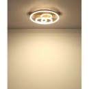 Globo 48040-40SA LED Deckenleuchte DARRYL  | 40W integrierte LED-Quelle | 2095lm | 3000/4000/6000K