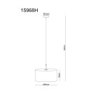 Globo 15968H Pendelleuchte DELEON  E27