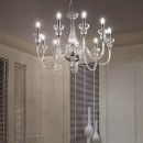 Ideal Lux 113654 Wandleuchte Doge 240W| E14 - weiß