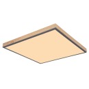 Globo 416080WD3 LED-Deckenleuchte Doro 1x36W | 2250lm | 3000K - braun, schwarz, opal