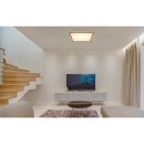 Globo 416080WD3 LED-Deckenleuchte Doro 1x36W | 2250lm | 3000K - braun, schwarz, opal