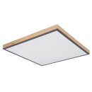 Globo 416080WD3 LED-Deckenleuchte Doro 1x36W | 2250lm | 3000K - braun, schwarz, opal