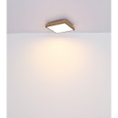 Globo 416080WD3 LED-Deckenleuchte Doro 1x36W | 2250lm | 3000K - braun, schwarz, opal