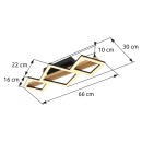 Globo 67288D1 LED Deckenleuchte DUSTIN  | 29W integrierte LED-Quelle | 1560lm | 3000K