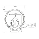 Zuma Line 003064-030918 LED Tischlampe YOGA integrierte LED-Quelle