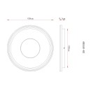 Globo 48558-60 LED Deckenleuchte EILA  | 60W integrierte LED-Quelle | 6100lm | 2700-6000K