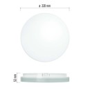 EMOS ZM4329 LED Deckenleuchte | 24W integrierte LED-Quelle | 2400lm | 4000K