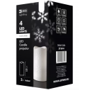 Emos ZY2310 LED Projektor dekorative Flocken 2W | IP20 - kaltweiß, rotierende Leuchte