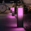 Philips Hue  8721103118455 LED Wegeleuchte Turaco  | 8W integrierte LED-Quelle | 1100lm | 2000-6500K | rgb - farbig | Dimmer | anthrazit