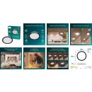 Philips 8721103131379 LED Einbauleuchte MESON | 20W integrierte LED-Quelle | 1400lm | 3000K | schwarz
