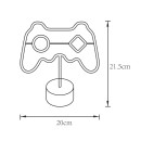 Zuma Line 003064-028681 LED Tischlampe GAMEPAD integrierte LED-Quelle