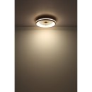 Globo 03650 LED Ventilator mit Licht GATIAN  | 30W integrierte LED-Quelle | 2250lm | 2700-6500K