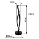 Globo 67206T LED Tischlampe GERONIMO  | 12W integrierte LED-Quelle | 460lm | 3000K