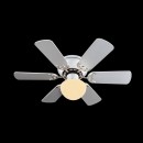 Globo 03070 Deckenleuchte mit Ventilator Formentera 1x60W | E27 - Zugschalter mit Kette