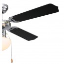 Globo 0309CSW Deckenleuchte mit Ventilator Champion 1x60W | E27 - Zugschalter