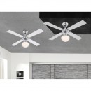 Globo 0330 Deckenleuchte mit Ventilator Champion 1x60W | E27 - Zugschalter