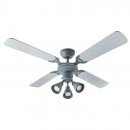 Globo 03357 Deckenleuchte mit Ventilator Harvey 3x50W | GU10 - verstellbar, mit Fernbedienung