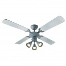 Globo 03357 Deckenleuchte mit Ventilator Harvey 3x50W | GU10 - verstellbar, mit Fernbedienung