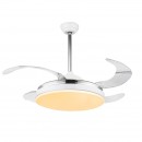Globo 0351 LED Deckenleuchte mit Ventilator Cabrera 1x36W | 3000-6000K - verstellbar, mit Fernbedienung