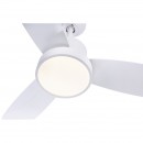 Globo 03600 LED Lampe mit Ventilator Ramona 1x18W | 990lm | 4000K - Fernbedienung, Zeitschaltuhr, weiß