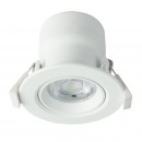 Globo 12393-9D LED Deckenleuchte Polly 1x9W | 720lm | 3000K - weiß