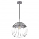 Globo 15034H1 Pendelleuchte Murro 1x60W | E27 - matt Nickel, chrom