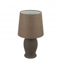 Globo 15262T Tischleuchte Rea 1x60W | E27 - beige, Rost