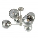 Globo 15310-6D Deckenleuchte Sanza 6x25W | E14 - chrom