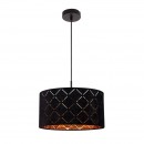 Globo 15334H Pendelleuchte Sunna 1x40W | E27 - schwarz, gold