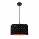 Globo 15334H Pendelleuchte Sunna 1x40W | E27 - schwarz, gold