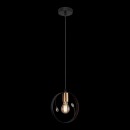 Globo 15346-1 Pendelleuchte Vigo 1x60W | E27 - schwarz