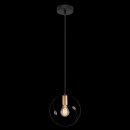 Globo 15346-1 Pendelleuchte Vigo 1x60W | E27 - schwarz