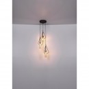 Globo 15353-3H Pendelleuchte Gijon 3x40W | E14 - schwarz