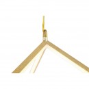 Globo 15605G LED Deckenleuchte Selmy 1x23W | 580L | 3000K - gold