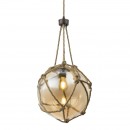Globo 15859H1 Pendelleuchte Tiko 1x60W | E27 - Rost, braun
