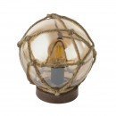 Globo 15859T Tischleuchte Tiko 1x40W | E27 - Rost, braun