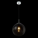 Globo 15862 Pendelleuchte Varus 1x40W | E27 - Nickel matt, rauch