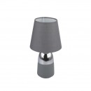 Globo 24135C Tischleuchte Eugen 1x40W | E14 - grau