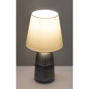 Globo 24135W Tischleuchte Eugen 1x40W | E14 - weiß, grau