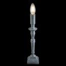 Globo 24704G Tischleuchte Carice 1x40W | E14 - grau