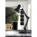 Globo 24880 Tischleuchte Famous 1x40W | E27 - Schalter, einstellbar, schwarz