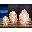 Globo 28330 Tischlampe Stone 1X15W | E14 - Salzkristall