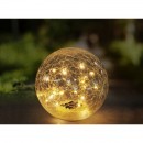 Globo 33304 LED Solar Außenleuchte Solar 1xAAA 30x0,06W | IP44 - Erdspieß, schwarz