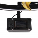 Globo 33515 LED Außen Solarleuchte Wandleuchte 1x0,06W | 2700K | IP44 - schwarz, gold