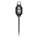Globo 33538 LED Außen Solarleuchte 36x0,04W | 1800K | IP44 - Nachahmung Flamme zum Einstechen, schwarz