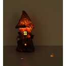 Globo 33558B LED Außen Solarleuchte 1x0,06W | 2700 | IP44 - Haus, braun