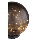 Globo 33807 LED Außen Solarleuchte Solar 40x0,06W | 2700K | IP44 - schwarz