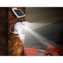 Globo 3723S LED Solar-Außenleuchte mit Bewegungssensor 22x0,06W | 120L | 7500 | IP44 - Solar-Panel, weiß